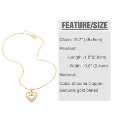 Rhinestone necklace-Double Heart Necklace For Women Round Hollow Eagle Cross Pendant Necklace CZ Rhinestone Gold Plated Jewelry Gifts occasion: Party Valentines Day jewelery: bisuteria gifts for women: gold necklace for women Style: TRENDY Shape\pattern: Heart Occasion: Party Necklace Type: Pendant Necklaces Model Number: nkev49 Metals Type: Copper Material: copper and 18k gold plated Material: Cubic Zirconia Item Type: Necklaces Gold Plated Jewelry: trendy jewelry Gender: Women Model Number:3256802500152536 Gold Necklace For Valentine's Day Party, Mother's Day Heart Pendant Necklace For Party, Mother's Day Party Heart Pendant Necklace, Gold Rhinestone Necklace For Valentine's Day Party, Gold Heart Necklace For Mother's Day Party, Elegant Gold Heart Necklace For Party, Valentine's Day Gold Rhinestone Necklace For Party, Valentine's Day Gold Rhinestone Necklace, Elegant Heart-shaped Rhinestone Necklace For Valentine's Day