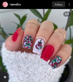 Cute Valentines Day Nails, Beach Nails Art, 2023 Nail, New Years Nail Designs, Nails Art Ideas, New Years Eve Nails, Valentines Day Nails, Cute Valentines Day, Holiday Nail Designs