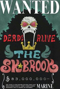 the poster for dead rive and the skroks is shown in this image