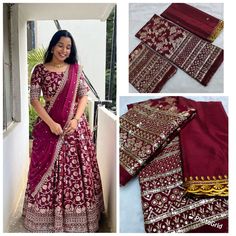 *New arrivals*

*Half Saree Now In Trend we believe in Quality 100% pure qaulity same as video*

*lehengas*

😍Pure Silk Zari weaving lehanga with  border heavy embroidery sequence work  and blouse also heavy embroidery sequence work pure silk febric!!

*Lehanga : 3 meters* 

*Blouse : 0.90 meter approx*

*Voni : 2.20 meter pure silk with embroidery cut work*

*🥳+ship*

Ready Stock 
100% pure quality 
🥰🥰🥰🥰🥰🥰🥰🥰🥰

*NOTE-be aware  copy products*
••Studio Saree, Silk, Pure Products