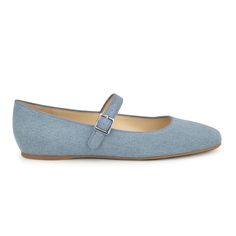 Square Toe Mary Jane, Mary Jane Flats, Modern Square, Out Of Style, Nine West, Mary Janes, Ballet Flats, Sleek Design, Ankle Strap