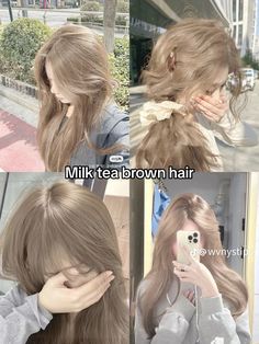 Hair Inspo Natural Color, Brown Wolf Cut, Types Of Hairstyles, Cool Hair Designs, Hair Tint, Hair Inspiration Long, Hair Photography