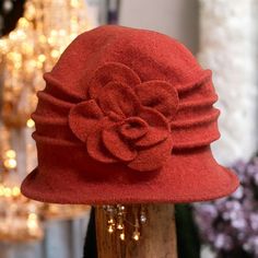 Cloche Hats for Women, Wool Hats for Fall and Winter, Warm Bucket Hat for Women, Foldable Bucket, Red Clouche, Holiday Gifts Women 🌟 Exquisite Merino Wool Cloche Hat, Wool Hats for Fall and Winter, Warm Bucket Hat for Women Foldable, Holiday Gifts Women 🌟 ��✨ Step into the elegance of the 1920s with a modern twist! Our Pure Merino Wool Cloche Hat combines vintage charm with contemporary style, available in variety of classy colors. Inspired by the iconic Gatsby era, this hat is perfect for those Hats For Fall, Foldable Bucket, Classy Colors, 1920s Glamour, Wool Cloche Hat, Cloche Hats, Wool Hats, Flapper Hat, Cloche Hat