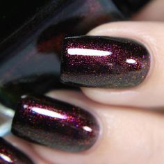 Nails Games, Black Shimmer Nails, Wedding Nail Polish, Gel Nails At Home, Long Nail Designs, Colorful Nail Designs, Short Nail Designs