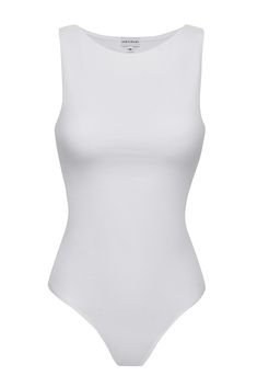 High Neck Tank White Tank Top Bodysuit, Bodysuit Looks, White Tank Bodysuit, Clothing Png, Tank Bodysuit, Spin Class, High Neck Tank, Best Workout, Workout Sets