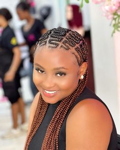 Cute Hairstyles Black Hair, Ladies Hair Styles, Black Hair Black Women, Hairstyle For Ladies, Lady Hairstyles, Latest Hair Styles, Women Cornrows, Butterfly Hairstyle, Hair Braid Designs