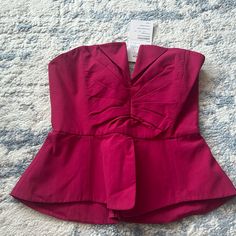 Brand New Pink Strapless Shirt Size Small Strapless Shirt, Womens Tea, Top Brands, Top Blouse, Blouses, Womens Tops, Tea, Brand New, Pink