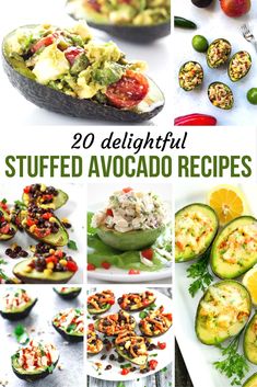 20 delishful stuffed avocado recipes that are delicious and easy to make