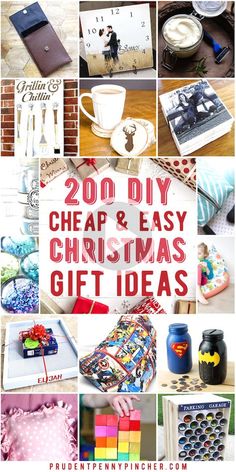 christmas gift ideas that are easy to make and can be used as gifts for the family