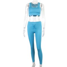 Gift for wife Fitted Sportswear Yoga Sets, Fitted Sportswear Sets For Yoga, Casual Blue High Stretch Sets, Breathable High-stretch Activewear For Loungewear, Breathable Stretch Activewear For Loungewear, Fitted Athleisure Yoga Sets, Fitted Moisture-wicking Yoga Sets, Blue Sportswear Training Sets, Blue Sportswear Sets For Training