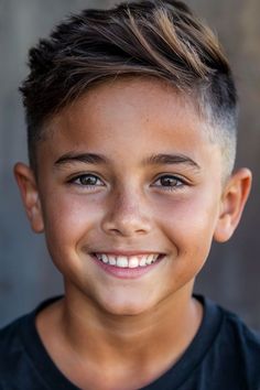 Haircut For Straight Hair Boys, Boys Hair Cuts Short, Preteen Boys Haircuts, Boys Fade Haircut Kids, Short Boys Haircut Trendy, Maverick Hair, Aramis Knight, Trendy Boys Haircuts, Boys Fade Haircut