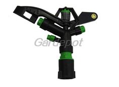 an image of a green and black hose holder