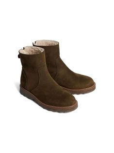 brown calf suede rear zip fastening flat rubber sole round toe Dress With Jean Jacket, Baby Boy Accessories, Gucci Kids, Shoes Teen, Dolce And Gabbana Kids, Rounded Toe Boots, Kids Jordans, Boys Accessories, Stella Mccartney Kids