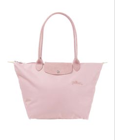 #longchamp#pink Light Pink Longchamp, Longchamp Le Pliage Medium, Pink Luxury, Luxury Bags Collection, Pink Life