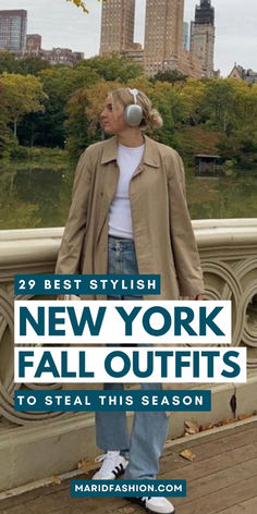 Embrace the vibrant autumn atmosphere of NYC with over 20 stylish outfit ideas perfect for fall. From cozy layers to chic accessories, these looks capture the essence of the city's iconic fall vibe. Whether you're exploring the city streets or attending a seasonal event, find the inspiration you need to make a fashion statement. These outfits blend comfort with sophistication for the ultimate fall experience.	new york fall outfit street styles | new york fall outfits women  | new york fall outfit 2024 | new york fall outfit travel | new york fall outfit inspo | new york fall outfit aesthetic Fall In New York City Outfits, City Fall Outfits, Fall New York Outfits, Nyc Outfits Fall, Fall Nyc Outfits, Fall Outfits New York, New York Outfits Fall, Fall Outfits Nyc, Nyc Fashion Fall