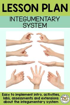 an instructional guide for the elementary classroom to teach how to use hand gestures and fingers