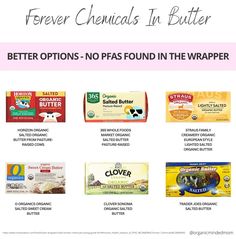 Food Substitutes, Food Swaps, Toxic Products, Organic Market, Healthy Swaps, Organic Butter