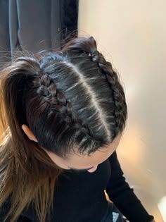 Lax Hair, Athletic Hair, Tennis Hair, Track Hairstyles, Hair Up Styles, Sporty Hairstyles, Short Hair Styles Easy, Easy Hairstyles For Long Hair