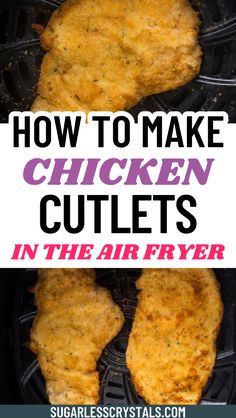 Learn the secrets to creating juicy air fryer chicken cutlets with just a few ingredients and minimal oil. This step-by-step guide teaches how to make chicken cutlets in air fryer using air fryer chicken breast cutlets for a crispy, satisfying meal. Whether you’re new to air fryer chicken cutlets or looking to perfect your recipe, this guide will ensure a mouthwatering dish every time.