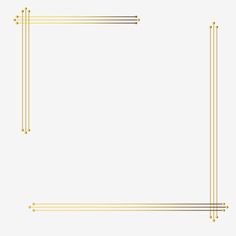 a gold frame with lines and dots in the middle