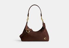 Juliet Shoulder Bag | COACH Coach Bag Outfit, Brown Coach Purse, Coach Hobo Bag, Shoulder Bag Coach, Heart Accessories, Backpack Charm, Brown Purses, Coach Shoulder Bag, Signature Hardware