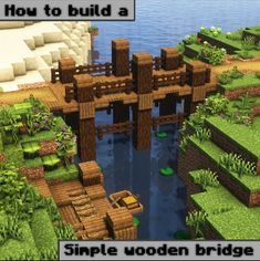 Minecraft Jungle House, Minecraft Staircase, Minecraft Accessories, Minecraft Bridge, Minecraft Shops, Minecraft Create, Cool Minecraft Creations