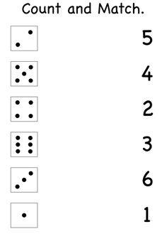 counting worksheet with numbers to 10 and ten, including the number five in each row