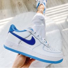 Nike Air Force 1 Sneakers New With Box Size 5y - Women’s 6.5 Nike Air Jordan Low, Nike Low Tops, Nike Blazer Low 77, Shoes Nike Air Force, Air Force 1 Sneakers, Air Force Shoes, Running Sneakers Women, Nike High Tops, Nike Air Vapormax Flyknit