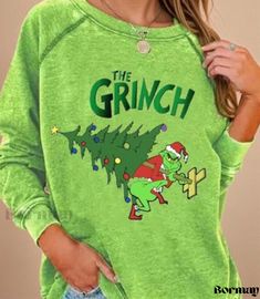 Bormay - Green Fur Monster Christmas Hoodie - Unique Christmas Grinch-inspired Apparel Christmas Leopard Print, Grinch Christmas Sweater, Shirt Collar Types, Leopard Print Pumpkin, Crooked Tree, Monster Hoodie, Slim Fit Hoodie, Green Fur, Holiday Attire