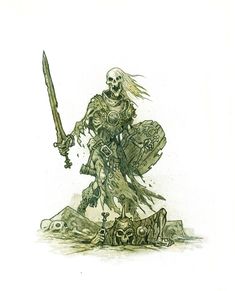 Warrior Artwork, Skeleton Army, Undead Warrior, Ghost Warrior, 다크 판타지, Bloodborne