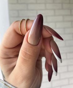 Nov Nails 2023, Elegant November Nails, Nails November 2023, November Nails Ideas 2023, Classy November Nails, Autumn Manicure Fall Nails Ideas, Fall Ombré Nails, Ombre Nails Fall Colors, November Nails Fall Gel