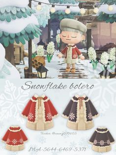 an advertisement for the snowflake store featuring two children's dresses and a dog