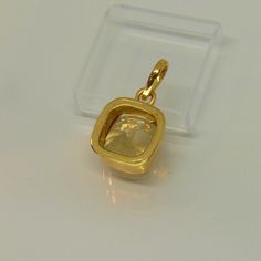 Made to order pendant: Bezel design (YGP02) - 22 K, Yellow Gold Pendant, fitting for Astrology is available - Nice pedant made for your convenience at this low price - Select and purchase your favorite gem separately from our catalog - FREE mounting of gem up to 5.99 ct. purchased from us - Gem 6 ct. and larger are mounted by Requesting Custom Order pricing - Pendant will be made to fit the size and shape of the selected gem - 1 to 2 weeks leadtime required prior to the shipping - Made in USA (d Modern Gold Jewelry With Bezel Setting, Gold Faceted Rectangular Pendant Jewelry, Modern Pendant Jewelry With Bezel Setting, Gold Square Pendant Jewelry With Bezel Setting, Gold Square Pendant With Bezel Setting, Formal Drop Jewelry With Bezel Setting, Formal Drop Earrings With Bezel Setting, Gold Drop Jewelry With Bezel Setting, Yellow Gold Pendants