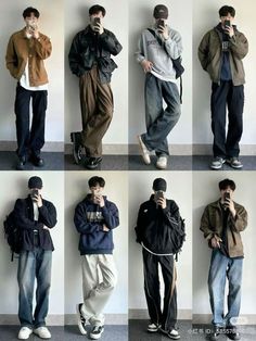 Casual Outfits Asian Men, Men Ootd Aesthetic, Casual Ootd For Men, Mens Clothing Styles Asian, Men Fashion Korean Style, Summer Outfits Men Korean Style, Korean Jacket Outfit Men, Casual Kpop Outfits Men