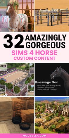 Sims 4 Horse Ranch CC