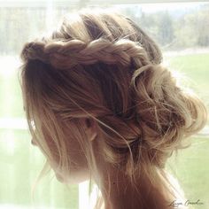 . Hair Styles 2014, Good Hair Day, Hair Dos, Messy Hairstyles, Gorgeous Hair, Lauren Conrad, Bridesmaid Hair, Hair Day