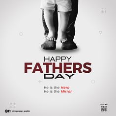 a father's day poster with the words happy fathers day