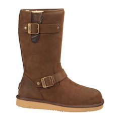 Ugg “Sutter” Moto Buckle Sheepskin Boots In Toast Brown Nubuck Distressed Leather Size: Us 6 -- Runs Small Compared To Ugg Classic Flat Boots; Best Suits Someone Who Wears Us 5 In Ugg Classic Flat Boots New In Box Ugg Leather Boots, Boots Ugg, Womens Ugg Boots, Sheepskin Boots, Kids Uggs, Favorite Boots, Zipper Boots, Ugg Classic, Classic Boots