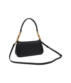 The stylish Kate Spade New York® Gramercy Pebbled Leather Small Flap Shoulder Bag features a fold-over flap design to keep your essentials handy..Pebbled leather construction..Magnetic closure..Chain-linked top carry handle..Adjustable and removable shoulder strap..Zippered interior pocket..Brand detailing on the front..Microsuede lining..Imported..Please note, the hardware color and interior lining may differ from the color shown in the photo..Measurements: Bottom Width: 13 7/10 in Height: 11 13/16 in Everyday Luxury Flap Baguette Bag, Leather Flap Baguette Bag With Removable Pouch, Elegant Textured Leather Baguette Travel Bag, Elegant Textured Leather Travel Baguette Bag, Elegant Textured Leather Baguette Bag For Travel, Luxury Baguette Bag For Everyday Use, Elegant Evening Baguette Bag With Textured Leather, Office Flap Bag In Textured Leather, Textured Leather Clutch Flap Bag