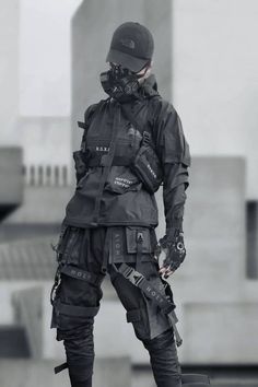 Cyberpunk Techwear, Tech Wear, Tactical Wear