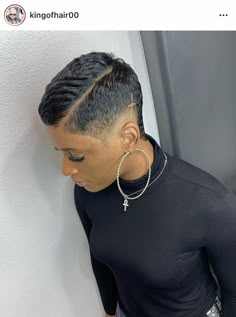 Short hair taper for women Black Women Short Hairstyles, Tapered Natural Hair, Natural Hair Short