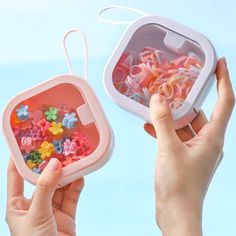 PRICES MAY VARY. NEW ABS 【Small Size】REVAXUP hair clip organizer is 3.74"*3.74"*1.18"/9.5*9.5*3cm/(L*W*H),palm-sized , light and practical, best for pocket or handbag, very suitable for travel and daily use. 【Smart Storage 】The hair tie organizer storage also perfect box to store girls hairpins, hair ties,hairclips,headphones, jewelry crafts,candies,coins, lipsticks,nail arts, cotton swabs,travel qtips or small office supplies, Make your bag,desktop or drawer more tidy and clean. 【Unique Design】 Hair Tie Organizer, Tie Organizer, Hair Clip Organizer, Hair Tie Holder, Tie Storage, Tie Holder, Hair Tool Organizer, Hair Accessories Storage, Clear Hair