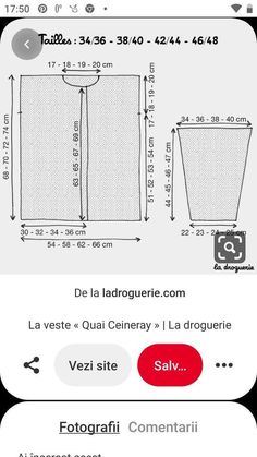 an image of the size and measurements of a shirt, with instructions to make it look like