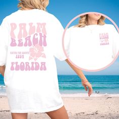 "Vacation Shirt | Beach Lover Gift | Cannon Beach Tshirt|  Turtle Kids | Turtle | Summer Shirt Trendy Shirts: https://etsy.me/3MywvSr Trendy Hoodies: https://bit.ly/3IVbiTg Trendy Sweatshirt (front/back designs): http://bit.ly/3IZD94C OUR SIZING IS ADULT UNISEX. This means it will be larger than normal women's sizing.  Please see photos for size charts 👕The brand of this shirt is BELLA + CANVAS. 💡 HOW TO PLACE YOUR ORDER: 1. Please Check and Review all the Photos 2. Select your Shirt Color and Vacation Shirts Beach, Siesta Beach, Beach Tshirt, Coconut Girl Aesthetic, Beach Lover Gifts, Trendy Hoodies, Surf Tshirt, Ft Lauderdale, Beach Gifts