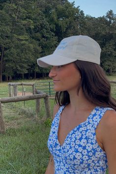 Our newest Midwest Cowgirl Hat is finally here and it's a dad hat like you've all been asking for! Your newest cream corduroy hat is finally here with the cutest sky blue embroidery on the front. One size fits all as there is an adjustable back. All hat sales are final. Spring Everyday Trucker Hat With Curved Brim, Cute Cotton Baseball Cap For Spring, Cute Spring Cotton Baseball Cap, Summer Cotton Baseball Cap With Curved Brim, Spring Adjustable Visor Dad Hat, Spring Cotton Dad Hat, Curved Brim Dad Hat For Summer, Summer Dad Hat With Curved Brim For Spring, Cute Cotton Dad Hat For Summer