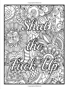 an adult coloring page with the words spirit and faith