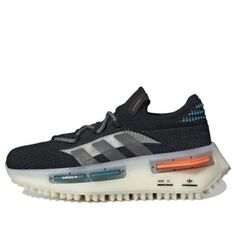 (GS) adidas NMD_S1 'Black Teal Orange' GW2186 Teal Orange, Adidas Nmd, Fashion Performance, Stylish Sneakers, Perfect Pair, Your Perfect, Adidas, Orange, Sneakers