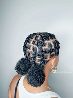 Braided Loc Updo, Regular Hairstyles, Start Locs, Nonchalant Dreadhead, Loc Maintenance, Short Dreadlocks Styles, Loc Updo, Mohawk Styles, Pretty Braids