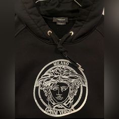 Authentic Xl Versace Hoodie College Fit Versace Hoodie, Versace Shirts, College Fits, Versace, Men Sweater, Mens Shirts, Man Shop, Sweatshirts Hoodie, Sweatshirts