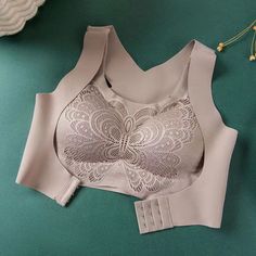 All-day comfort with high support!Specifications Material: Spandex,nylon Color: Gray/Pink/Black/Skin/Green Product weight: 150g Package includes: Push Up Comfort Bra x 1 Product size: M-XXXL Choosing the right bra has always been a problem for women. This Push Up Comfort Bra is made of breathable, soft material, which ensures the ultimate wearing comfort. The bra has removable soft cups and an elastic back without closure.Say goodbye to embarrassing bounce with the new Push Up Comfort Top Bra. P Chest Binder, Back Posture Corrector, Back Posture, Back Brace, Ultimate Workout, Bras For Women, Top Bra, Posture Corrector, Traditional Fabric